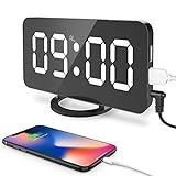 Pantalla grande de 6.5" con unos números claros y grandes también: Reloj despertador con un display más que generoso. Pantalla extra grande, perfecta para personas mayores o personas con vista restringida.