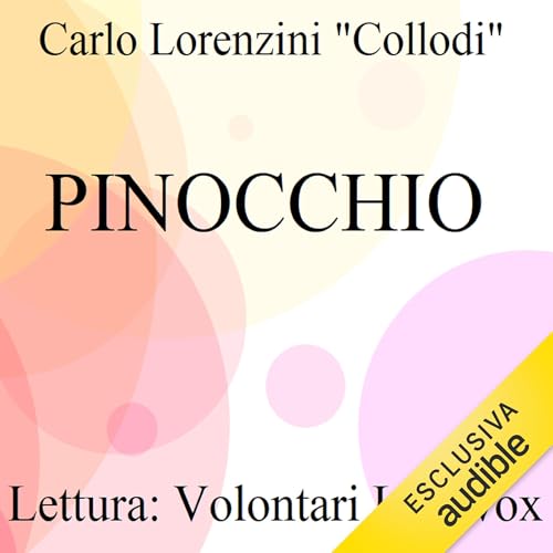 Pinocchio Audiolivro Por Carlo Collodi capa
