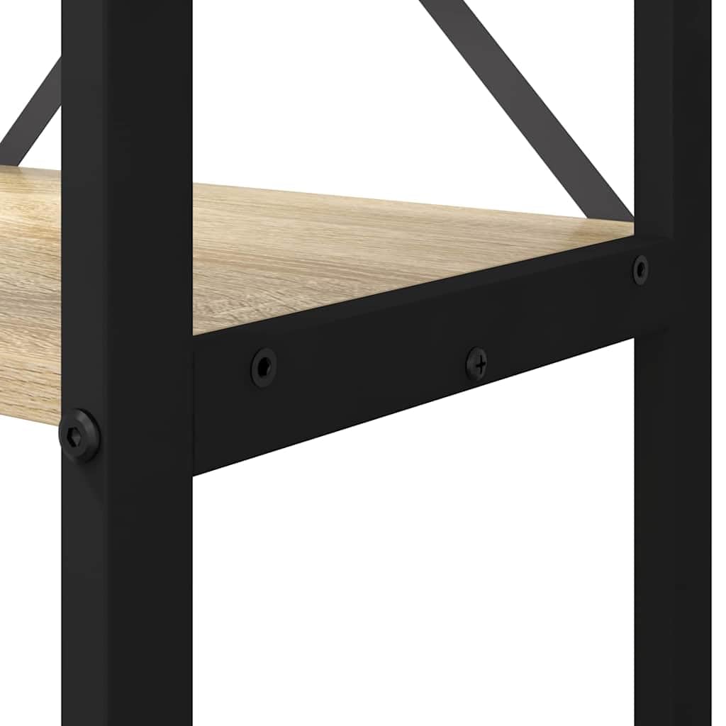 Generisch Bücherregal Sonoma-Eiche 60 x 30 x 189,5 cm Holzwerkstoff,Möbel,Regalsysteme,Bücherregale Bücherschränke-868378