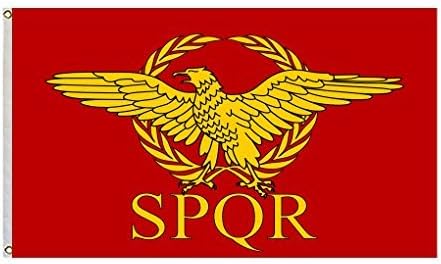 Roman Empire Senate and People of Rome Flag Size 3x5 Feet