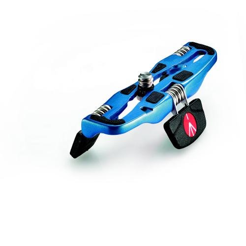 Manfrotto MP1-BU - Mini trípode portátil, pequeño, azul