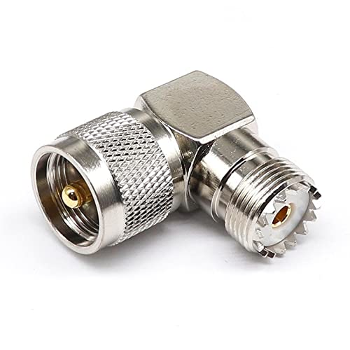 Connecteur RF UHF-JKW coude 90 degrés en laiton usiné SL16