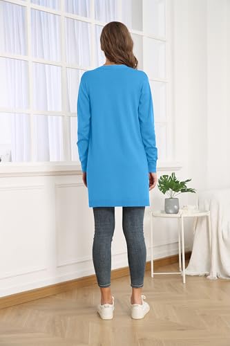 Image of VIISHOW Women's Classic Cardigans Long Sleeve Open Front Casual Knit Cardigan Sweaters Coat Soft Outwear