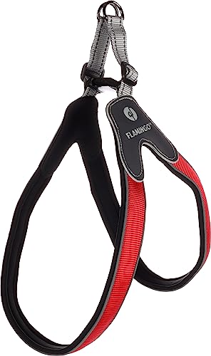 Flamingo Dog Harness Easy Hilka Red XXXL 66-78cm 66-78cm 30mm