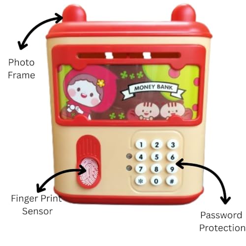 KRIPESH Premium Fingerprint Piggy Bank - Image 5