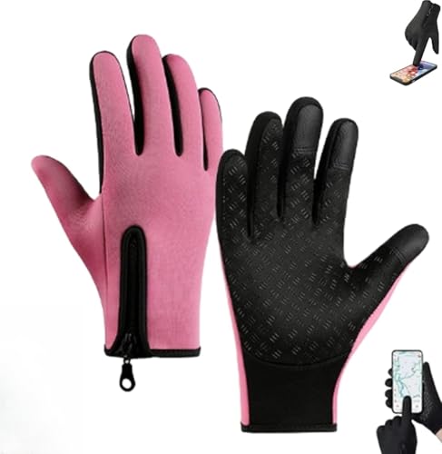Gants imperméables compatibles écrans tactiles pour éviter les mains gelées