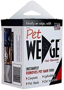 Miniatura 9 de Pet Wedge Paquete de 4 removedores de pelo, más cuatro limpiadores de platos MRT para mascotas (paquete de bono)