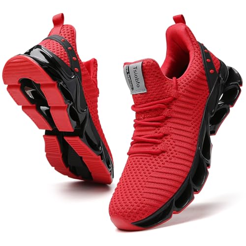 Image of FRSHANIAH Men Athletic Shoes Breathable Running Shoes Non-Slip Fashion Sneakers