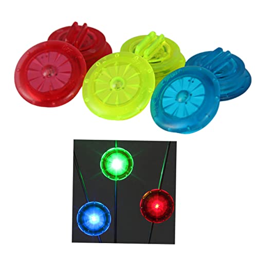 CORHAD Bike Wheel Lights 9 Pack Mini Led Spoke Lights Waterproof Flashing 80 Hours Battery Life Bike Decorations