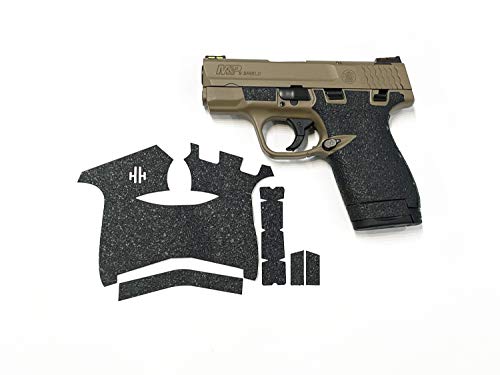 HandleitgripsTextured Rubber Grip Enhancement for Smith and Wesson Shield Plus 9mm/40