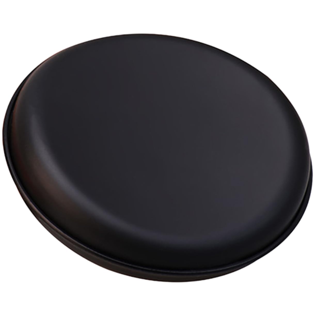 PACKOVE Supporto Polso e Protegge Articolazioni del Polso per Mouse in Pu Nero Allevia Affaticamento Poggiapolsi Tondo Ergonomico per Ufficio