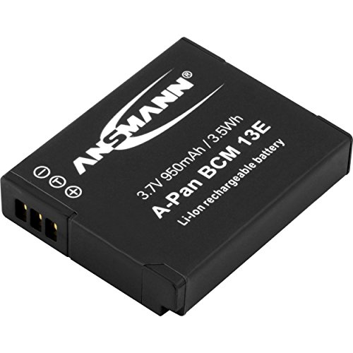 Batería Li-Ion DMW BCM13E de Ansmann con capacidad real de 1250mAh