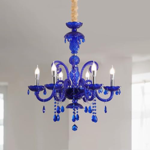 Bougie classique suspension colorée en cristal vert pour raviver un salon sombre et triste