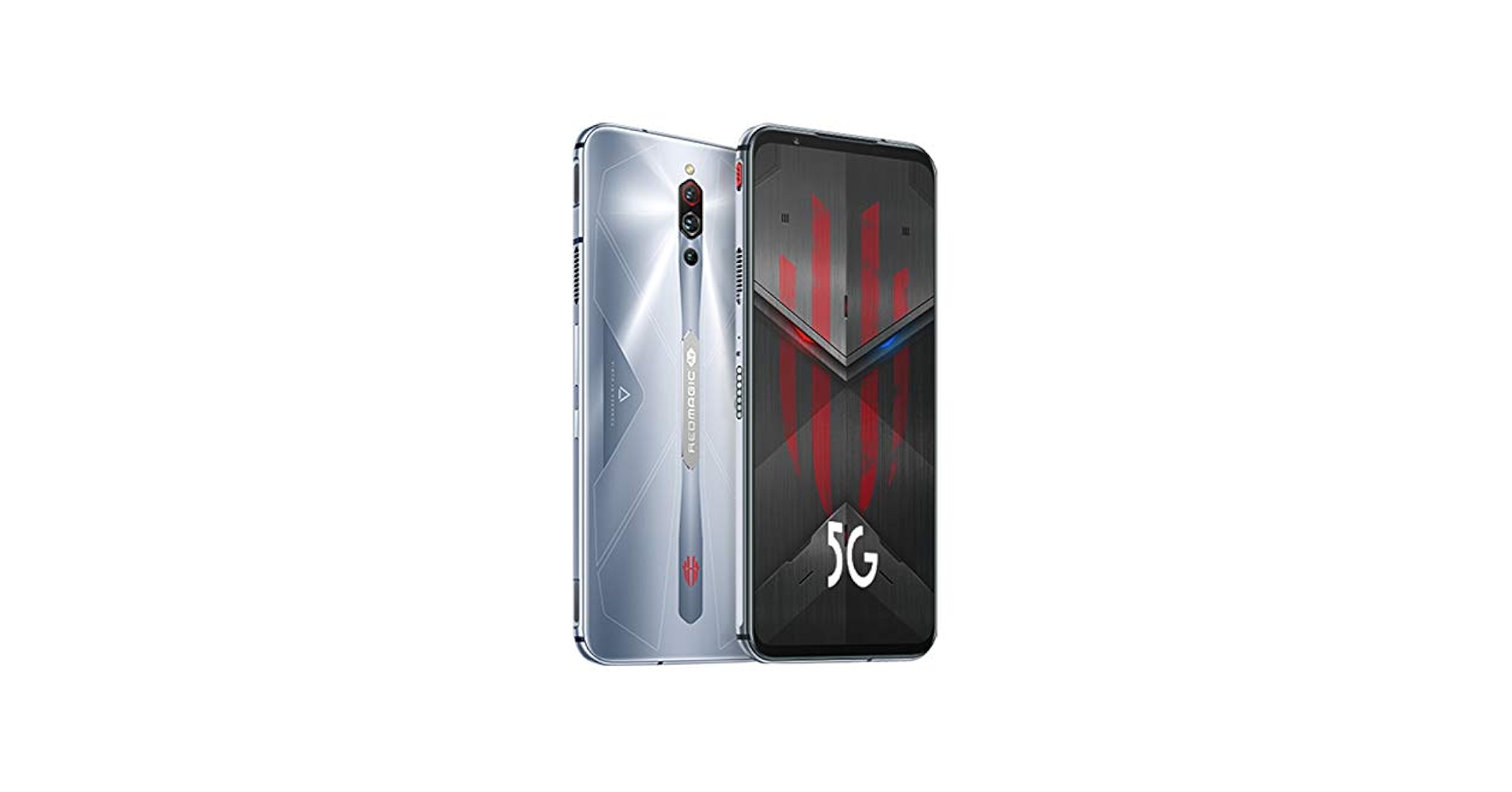 nubia Red Magic 5S 8/128GB ソニックシルバー Nubia Red Magic 5S (8GB RAM/128GB ROM) - Silver