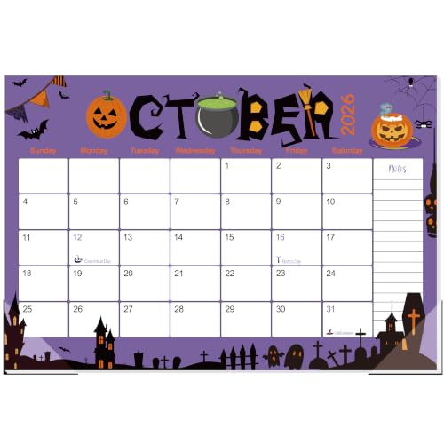 Image of Guasslee Desk Calendar 2026-2027, 18-Month from 2026 Jan. - 2027 Jun, 17 inchx11.5 inch Large Monthly Desk Planner with Corner Protectors, Ample Blocks & Notes for Home Office