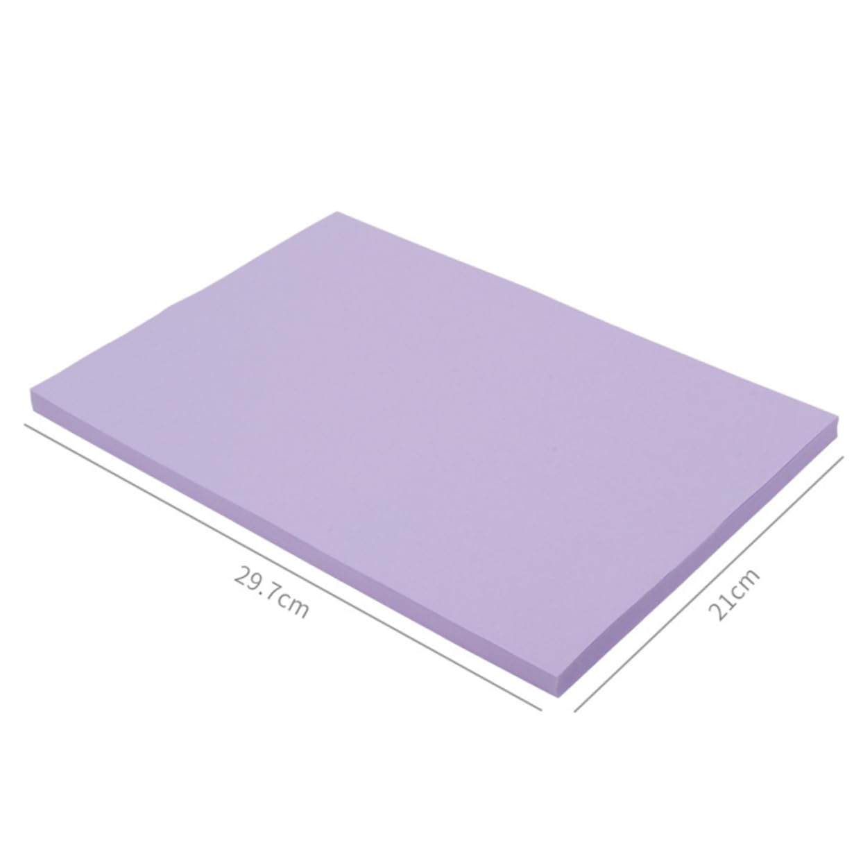 2packungen Farbpapier Format Bedruckbares Papier Für Schreibwaren Papier Für Diy-projekte Mit Je