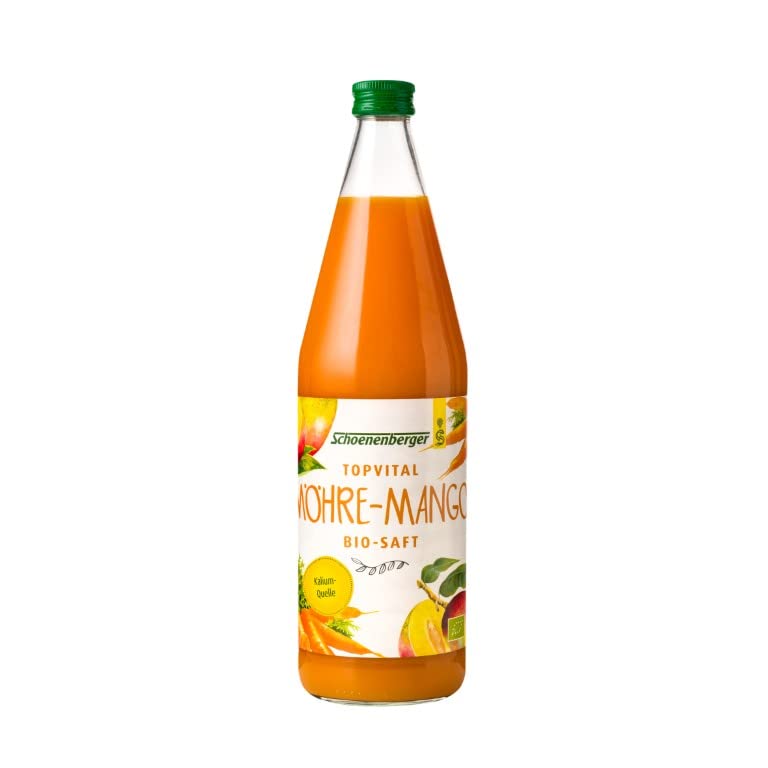 TOPVITAL Kurdrink Möhre-Mango Bio Schoenenberger 750 ml