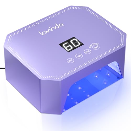 Lavinda 54W UV LED Nail Lamp – Plug-in Gel Nail