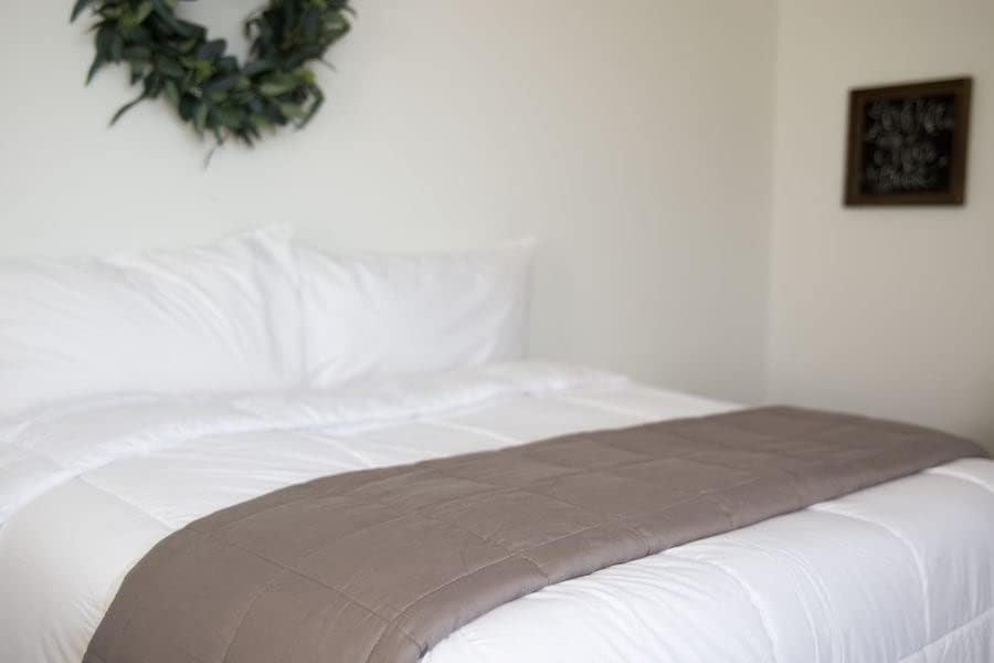 Miniatura 4 de Pillowtex Mantas con peso para adultos y niños hechas con cuentas de vidrio y algodón