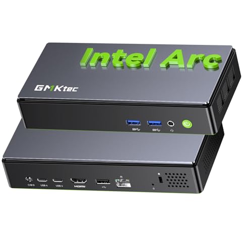 GMKtec �~�jPC Intel Core Ultra 7 256V (8�R�A/8�X���b�h �ő�4.8GHz)�E16GB LPDDR5X�E512GB PCIe 4.0 SSD�EIntel Arc 140V�EWi-Fi 6E�E5GbE�L��LAN�EUSB4 