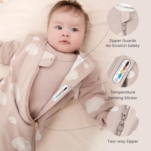 Image of Unisex Sleeping Bag for Babies and Toddlers 3.5 Tog Sleep Sack, Baby Sleep Sack, One piece with sleeves, Gifts for Baby