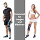 Yasdyri Kniebandage Kompression Kniestütze mit Verstellbarer Schultergurt für Damen Männer für Meniskusriss, Arthritis, ACL,Gewichtheben, Basketball, Sport 1 Stück (Rosa, S)