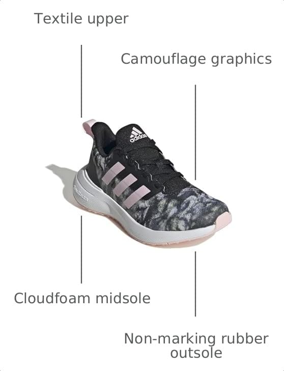 Image of Adidas Unisex-Child Fortarun 2.0 Running ShoesRunning Shoe