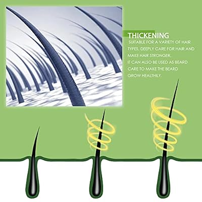 Hair Care Oil, Hydrating Oil to Add Hair Shine and Smooth Split Ends, Strengthens Damaged Hair, 1.69 oz