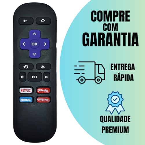 Controle Remoto Compatível Com ROKU EXPRESS 3930mx 3930r 3910x 3930b