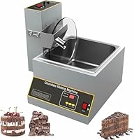 asdchZen Impastatrice per Ruote di Cioccolato, con Forno di Fusione/Display Digitale, per Fusione E Temperaggio di Cioccolato, Ideale per Pasticceria.