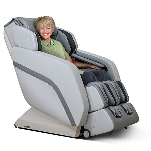 RELAXONCHAIR [MK-V Plus Full Body Zero Gravity Shiatsu Massage Chair with Built-in Heat and Air Massage System (Gray)