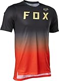 Fox Racing Men's Flexair SS Mountain Bike Jersey, Flo Red, Large