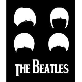 The Beatles Autocollant mural Affiche La musique Abbey Road Sticker Mural Salon Accueil Décoration Décor Élégant Art - Les Beatles, Paul McCartney, John Lennon, RIngo Starr, George Harrison