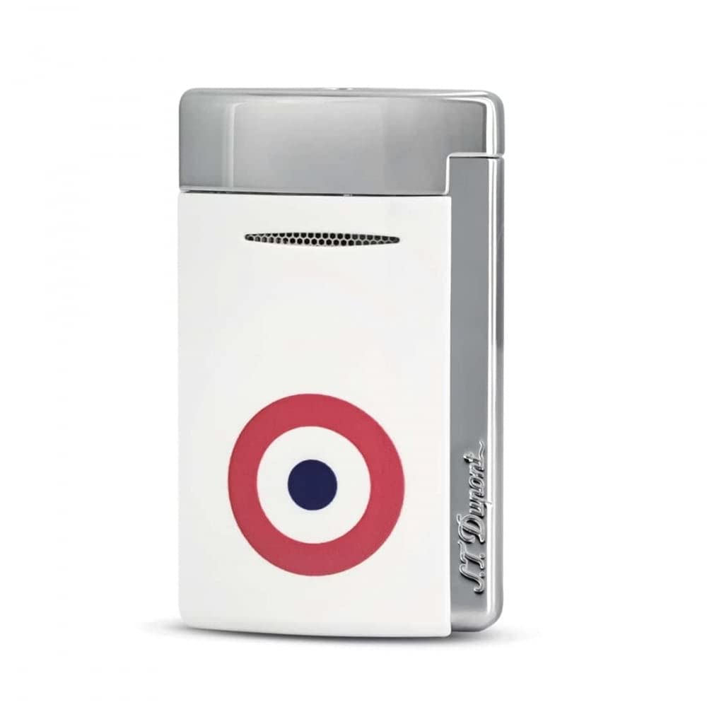 S T Dupont st Dupont New minijet White Rosette Cigar Lighter