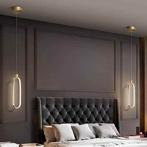 Suspension LED dimmable en laiton avec intensité variable pour chambre - 3