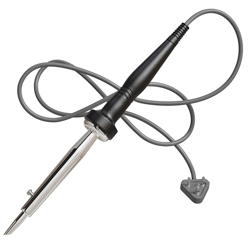 Image of 125W 220-230V Heat Pencil Tip Soldering Iron Kit with attachable element and Long PVC wire, Fast heating leak, and Surge Proof (Pack of 1)