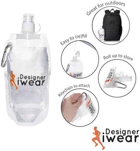 Miniatura 7 de Oakley Mochila Enduro 40 para hombre de 25 L paquete con botella de agua Designer iWear con mosquetón Rojo