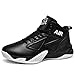 Produktbild Uhclrr High Top Basketball Schuhe Herren Basketball Schuhe Mode Laufschuhe(46 EU, Black)