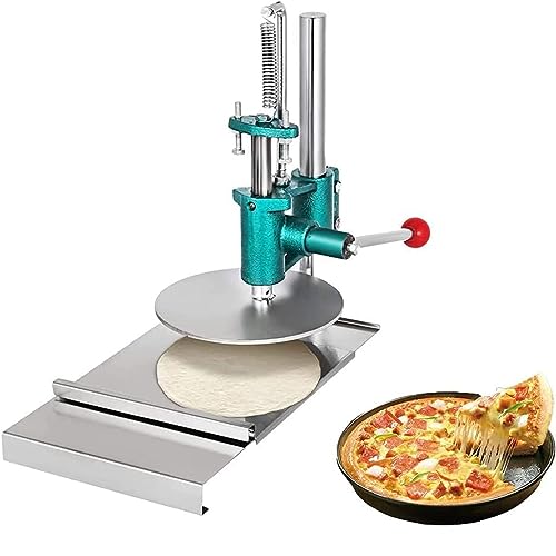 Presse à pizza manuelle inox 19 cm pour usage domestique et commercial