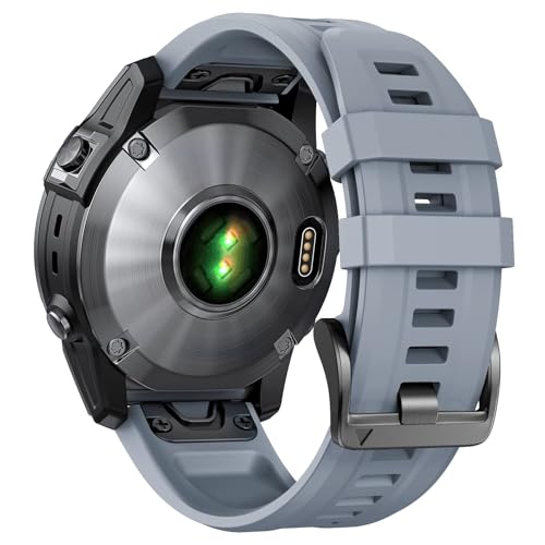 NotoCity Compatible with Fenix 7/Fenix 6/Fenix 5 Band,QuickFit 22mm Silicone Watch Band for Fenix...