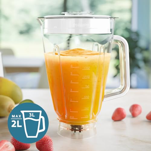 Philips Walita, Liquidificador Série 3000 Turbo, 220V, Branco, 1200W - HR2271/00