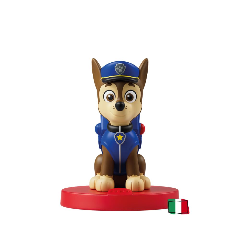FABA Personaggio Sonoro – PAW Patrol La squadra dei cuccioli: Chase – Storie e fiabe sonore per bambini e bambine 3-5 anni - Ascoltabile con i Raccontastorie FABA, gioco educativo versione italiana