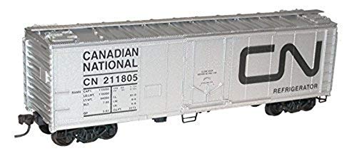 Reefer de porte en acier de 40 pi CN wagon miniature HO maquette train