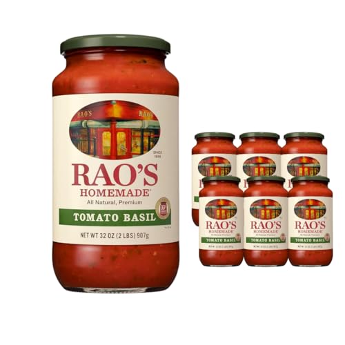 Rao's Homemade Tomato Basil Sauce, 32oz, Pack of 6
