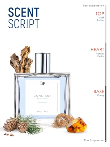 Image of EM5 Constant Perfume EDP Spray for Men | Spicy Musky Woody Scent | Strong and Long Lasting Fragrance Spray | Luxury Gift for Him | 50ml