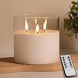 Excellente décoration et cadeau : ces bougies LED sont sans flamme, sans goutte, sans fumée et sans odeur, sans danger, idéales pour la maison, un mariage, une fête, une décoration saisonnière et également un merveilleux cadeau.