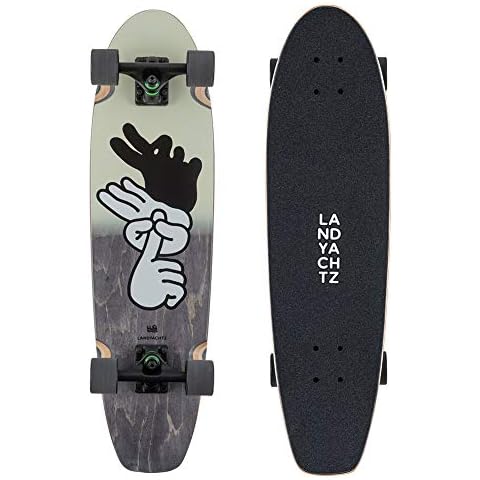 Landyachtz Dinghy 28" Complete Skateboard (31.5" - Dugout Shadow Puppet) Cover