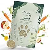 Nature Tails – MAGENFIT Hunde Porridge mit Prä- & Probiotika gegen Magenprobleme & Darmkur, verbesserte Verdauung | Barf Zusatz | Leckere Schonkost | Natürliche Zutaten | Reicht 75 bis 300 Tage