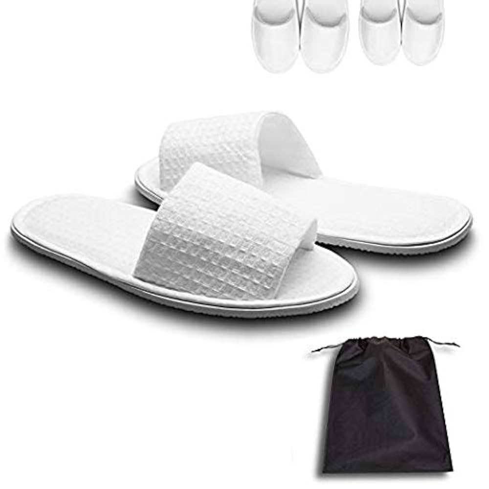 Amazon.com: AhfuLife 5 Pairs of Waffle Open Toe White