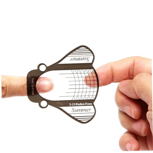 Roll para extensión de uñas con bandeja adhesiva para manicura miniatura 5
